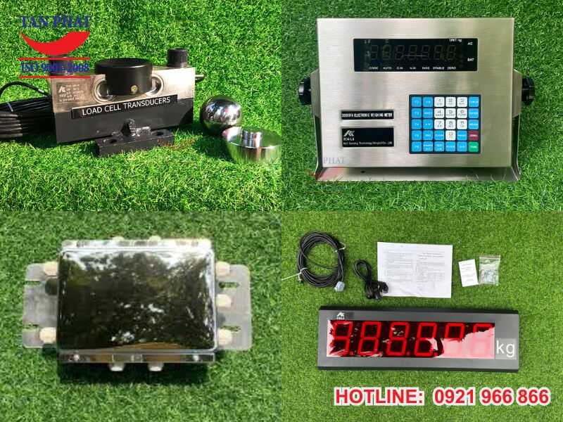 Bộ thiết bị cân được sử dụng lắp đặt cân xe tải 80 tấn