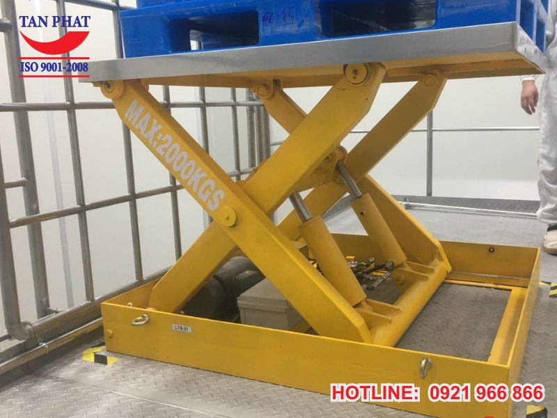 Giới thiệu bàn nâng 1 tấn - bàn nâng thủy lực 1000 tấn