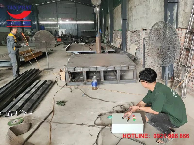 Xưởng sản xuất Tân Phát tại Thiên Đông, xã Mỹ Hưng, huyện Thanh Oai, TP. Hà Nội