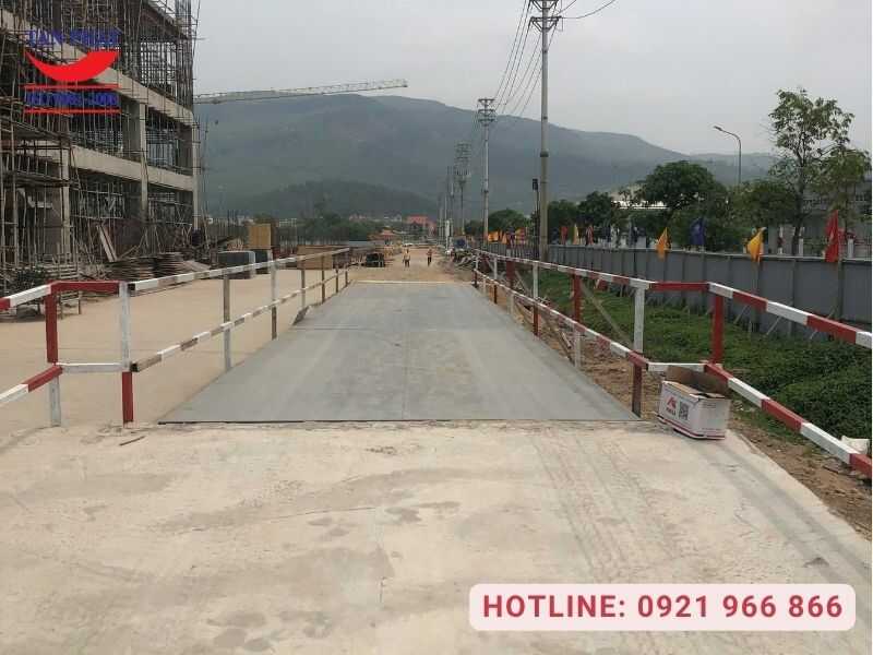 Lắp đặt và kiểm định cân 80 tấn tại KCN Đông Mai, Quảng Ninh