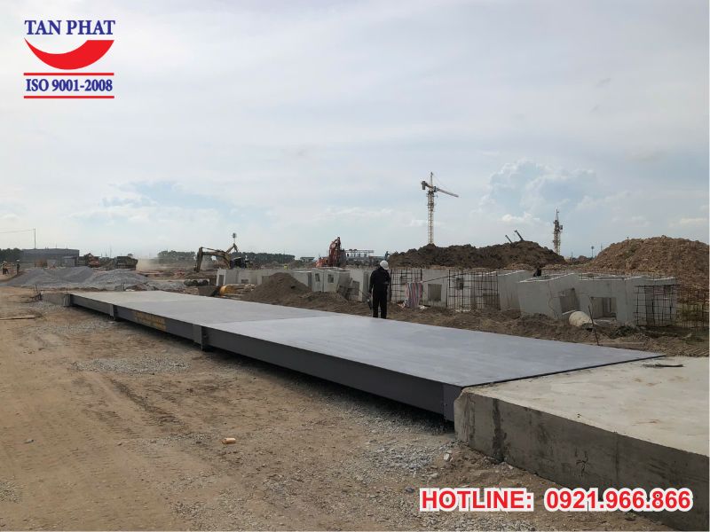 Tân Phát lắp đặt trạm cân 100 tấn tại Bắc Giang
