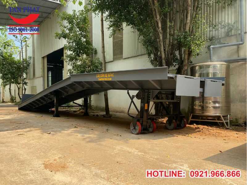 Thông số kỹ thuật cầu dẫn được bàn giao tại Lạng Sơn