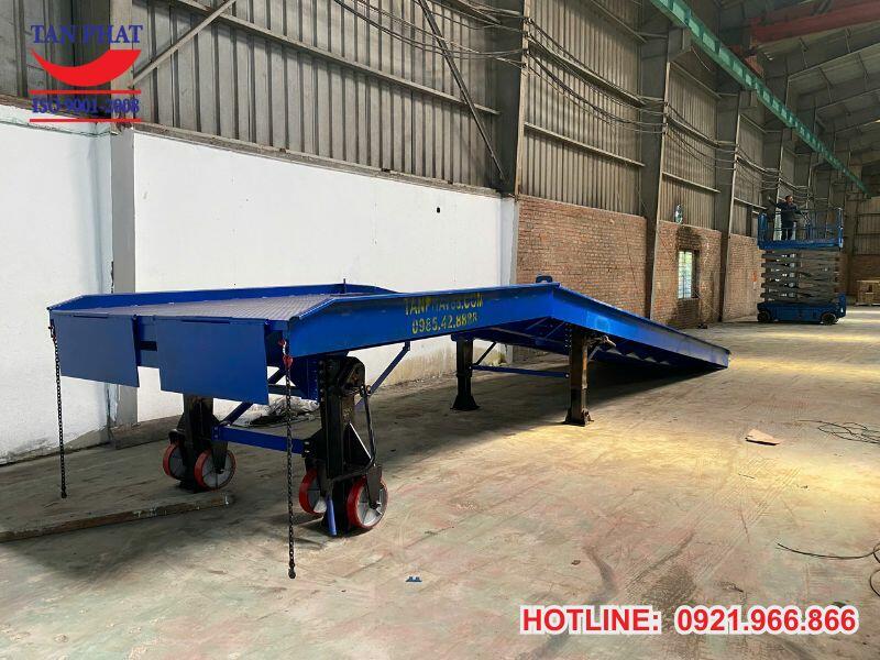 Lợi ích thực tế khi khách hàng sử dụng cầu dẫn xe nâng 10 tấn
