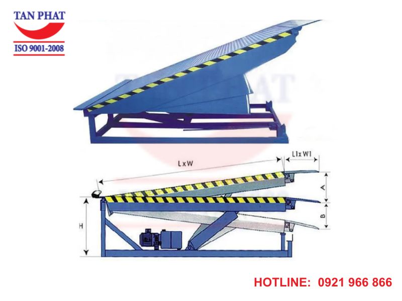 Cấu tạo sàn nâng thủy lực 