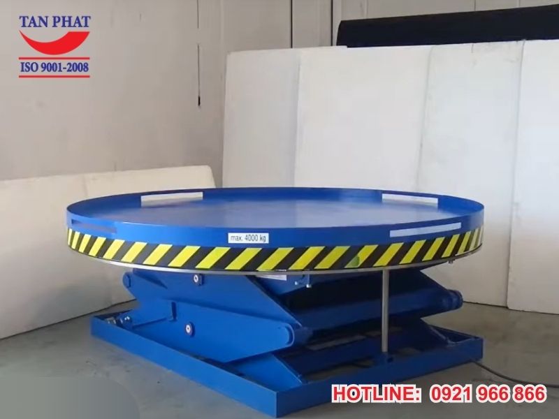Những tính năng ưu việt của bàn nâng tròn