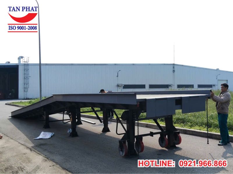 Cầu dẫn xe nâng 14m chắc chắn, bền bỉ