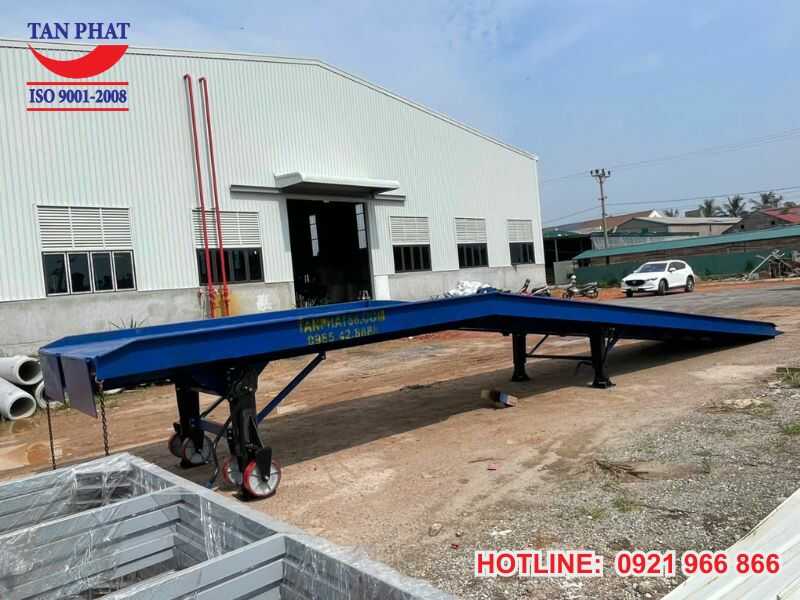 Thông số kỹ thuật cầu dẫn xe nâng 12 tấn