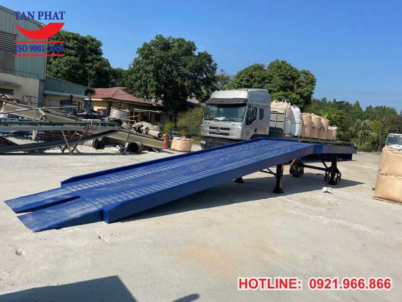 Quá trình lắp đặt và bàn giao cầu dẫn xe nâng tại Phú Thọ