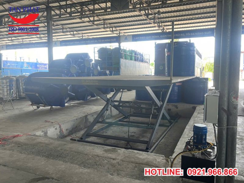 Ứng dụng của bàn nâng thủy lực 6000x4000mm