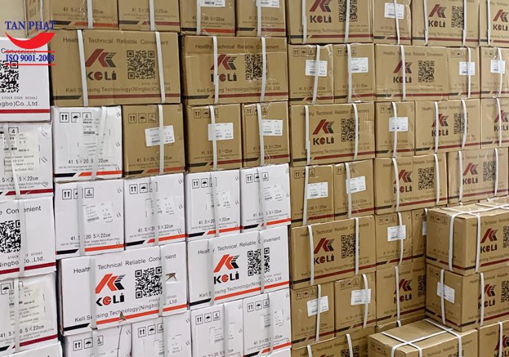 Cảm biến lực loadcell QSD 40T thương hiệu Keli.