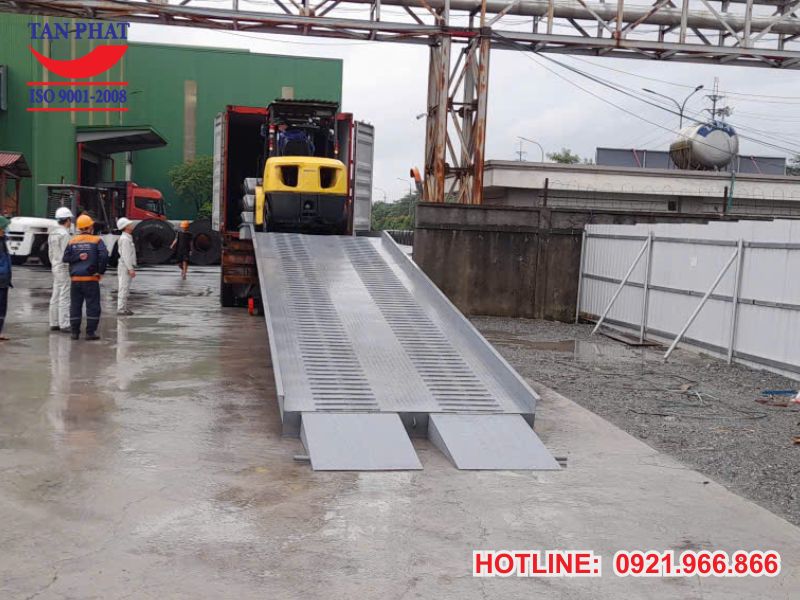 Hình ảnh thực tế dự án cầu dẫn 12 tấn tại Hưng Yên