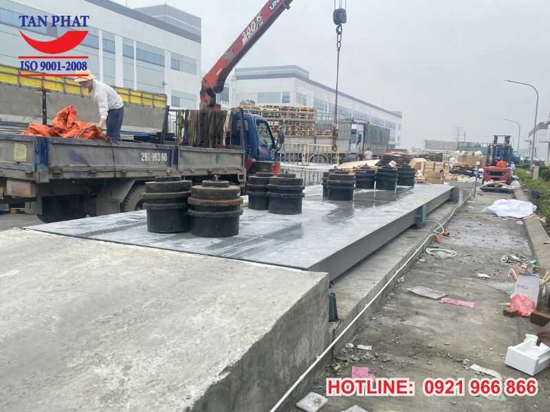 Kiểm tra khả năng đo lường của cân ô tô điện tử