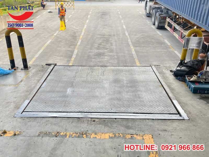Thông số kỹ thuật sàn nâng dock leveler 10 tấn