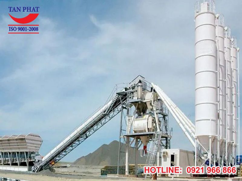 Ưu điểm của hệ thống trạm trộn bê tông 90m3/h