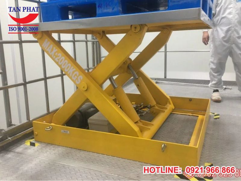 Bàn nâng thủy lực 2 tấn (2000kg)