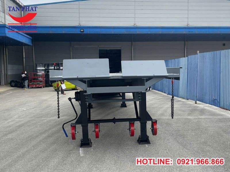 Thông số kỹ thuật cầu dẫn xe nâng 10 tấn tại Thanh Hóa