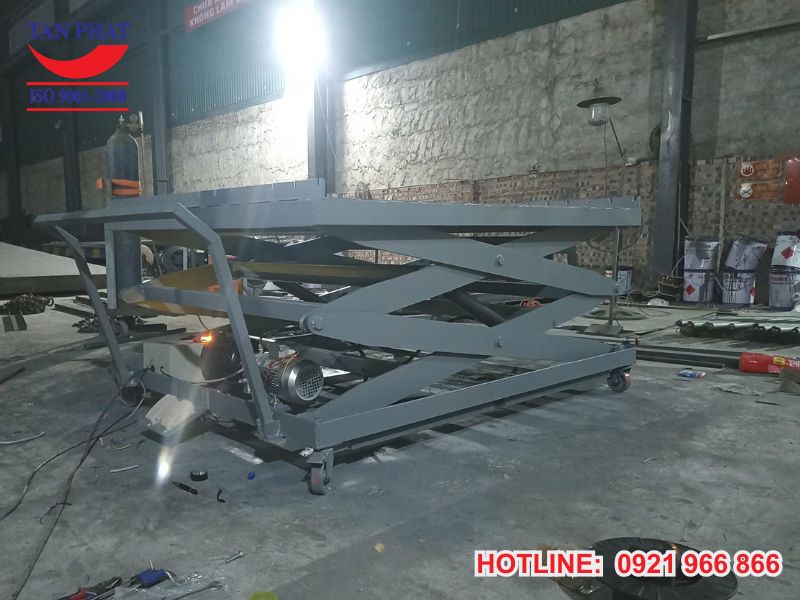 Ứng dụng của bàn nâng con lăn di động