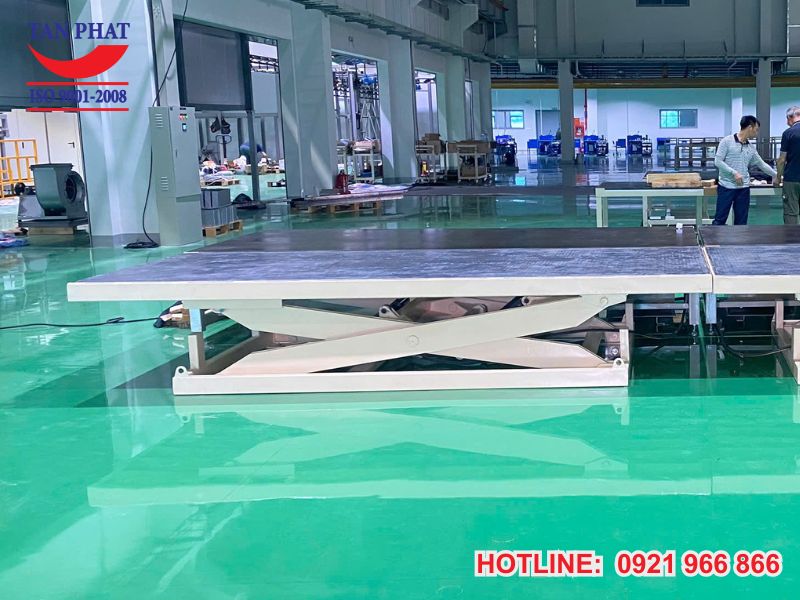 Ưu điểm vượt trội của bàn nâng 1500x3500mm