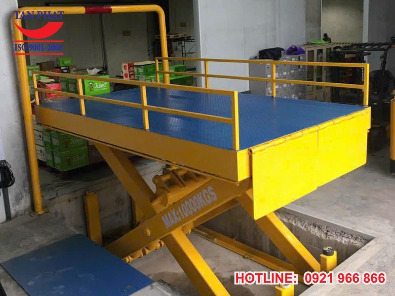 Bàn nâng hàng thủy lực 10 tấn chắc chắn, bền bỉ