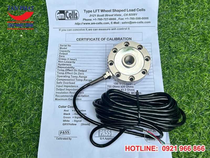 Loadcell LFT Amcells 500kg nhập khẩu chính hãng