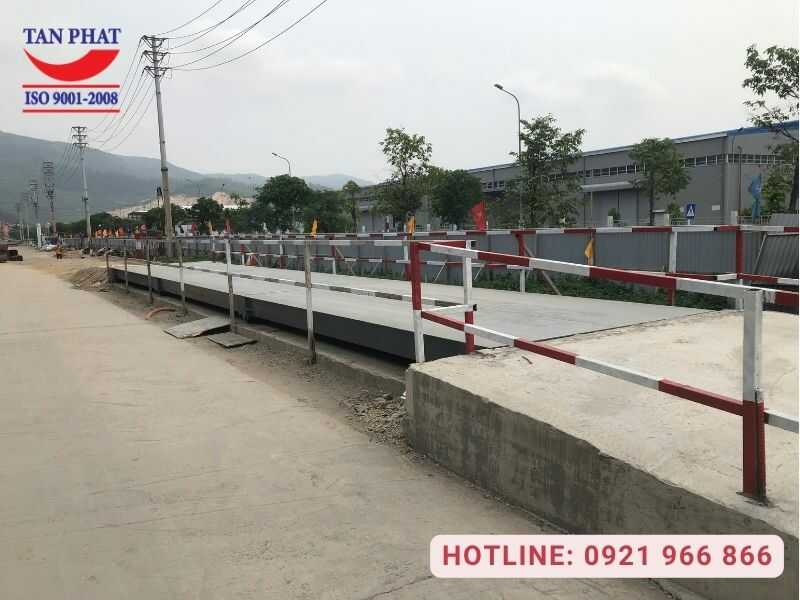 Lắp đặt và kiểm định cân 80 tấn tại KCN Đông Mai, Quảng Ninh