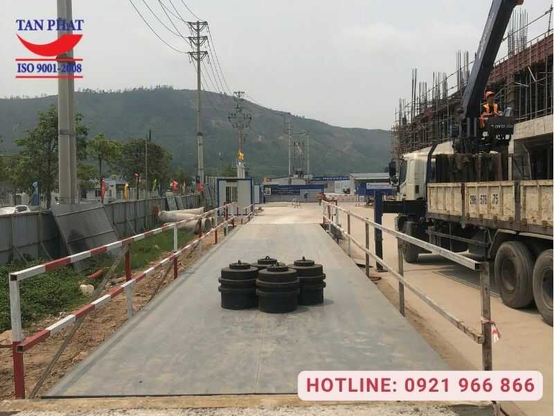 Lắp đặt và kiểm định cân 80 tấn tại KCN Đông Mai, Quảng Ninh