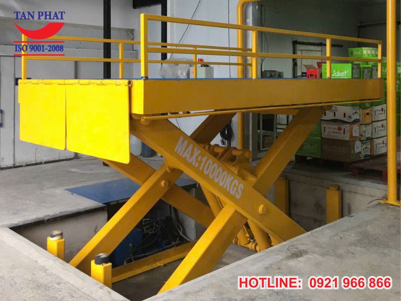 Ưu điểm bàn nâng hàng thủy lực 10000kg