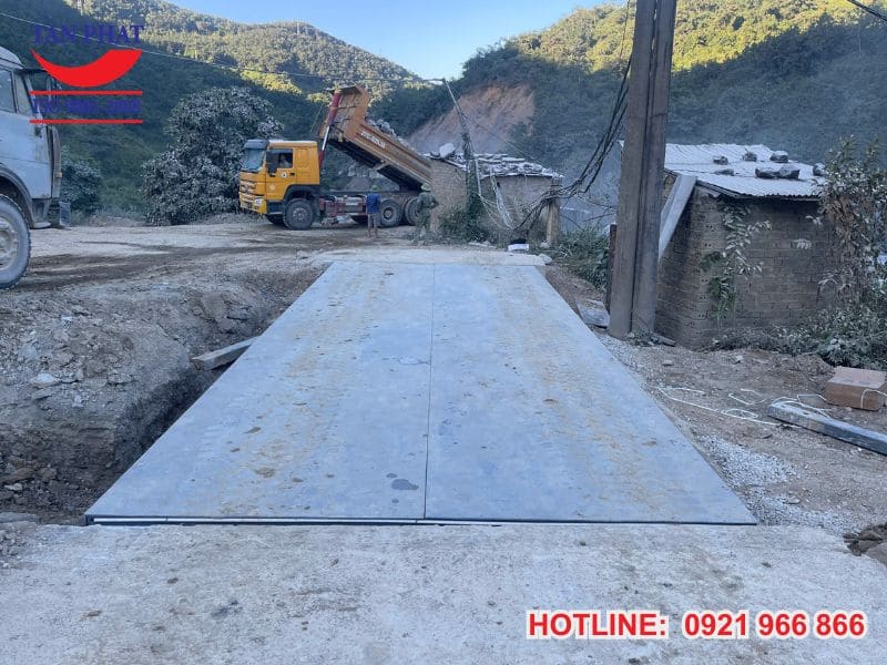 Dự án lắp đặt cân điện tử 40 tấn tại Cao Bằng