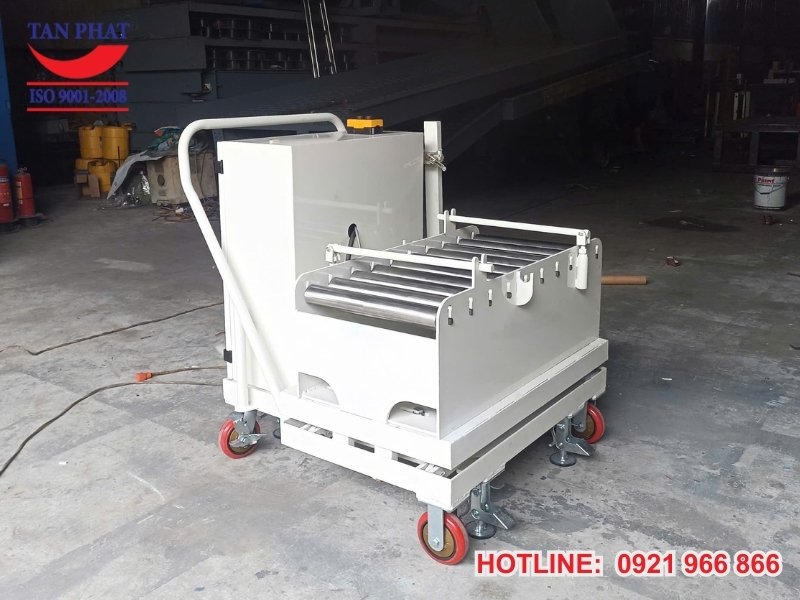 Hình ảnh thực tế bàn giao bàn nâng di động 1 tấn tại Hà Nội