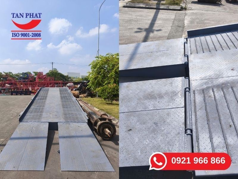 Thép nhám chống trượt dày 4–5 mm
