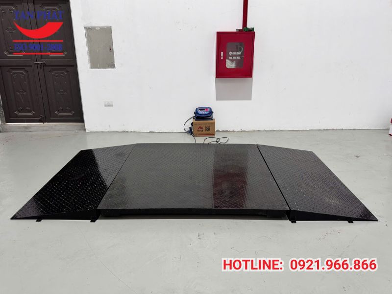 Cân sàn kèm 2 dốc