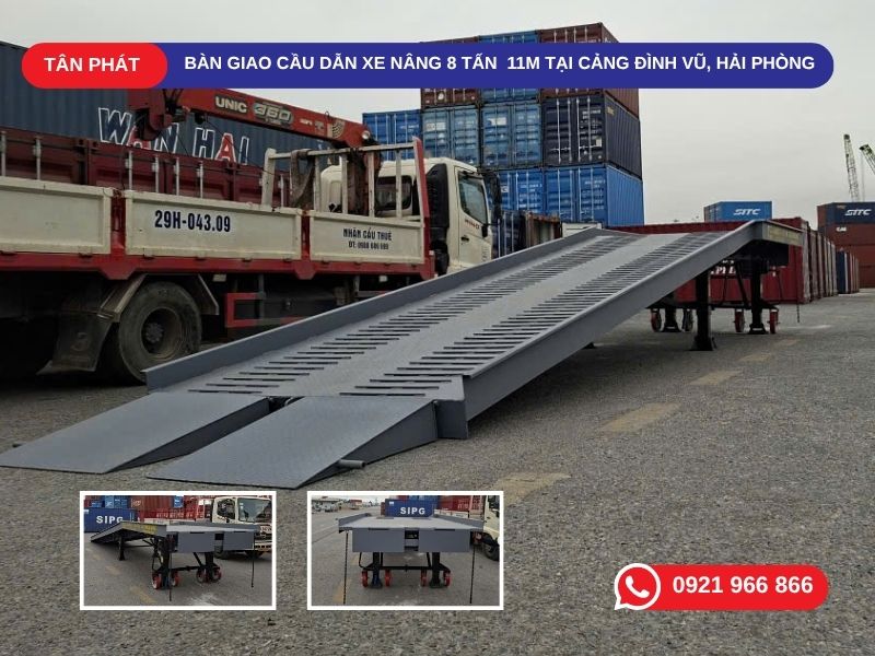 Cầu container 8 tấn