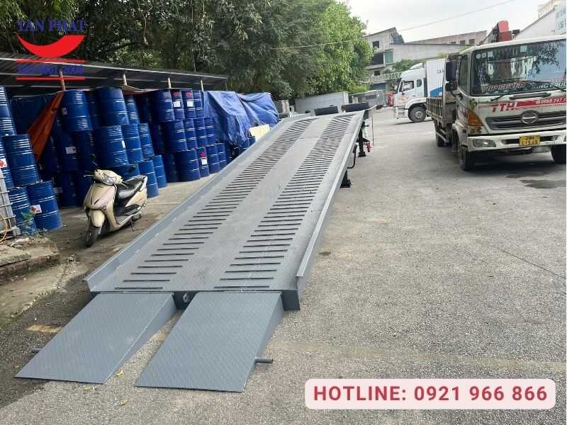 Dự án cầu dẫn xe nâng 8 tấn Bắc Ninh