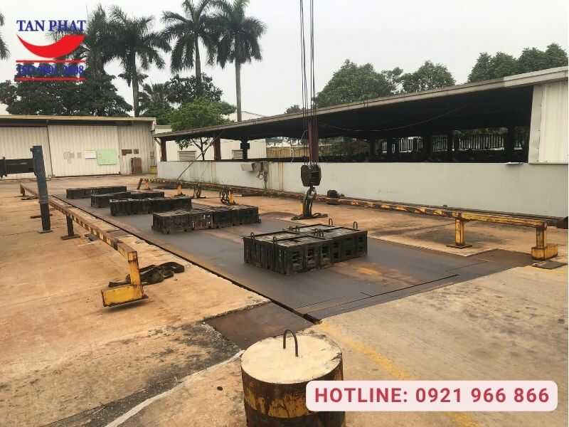 Kiểm định cân 100 tấn KCN Nội Bài, Hà Nội