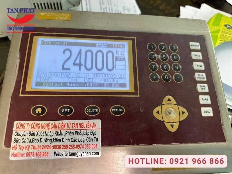 Kiểm định cân 120 tấn Ninh Bình