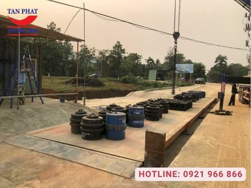 Kiểm định cân 120 tấn tại Ngọc Lặc, Thanh Hóa