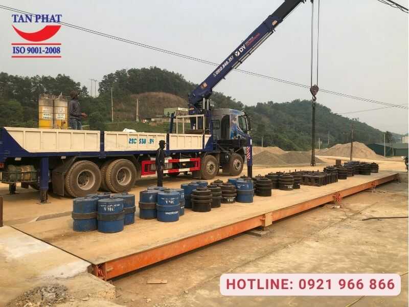Kiểm định cân 120 tấn tại Ngọc Lặc, Thanh Hóa