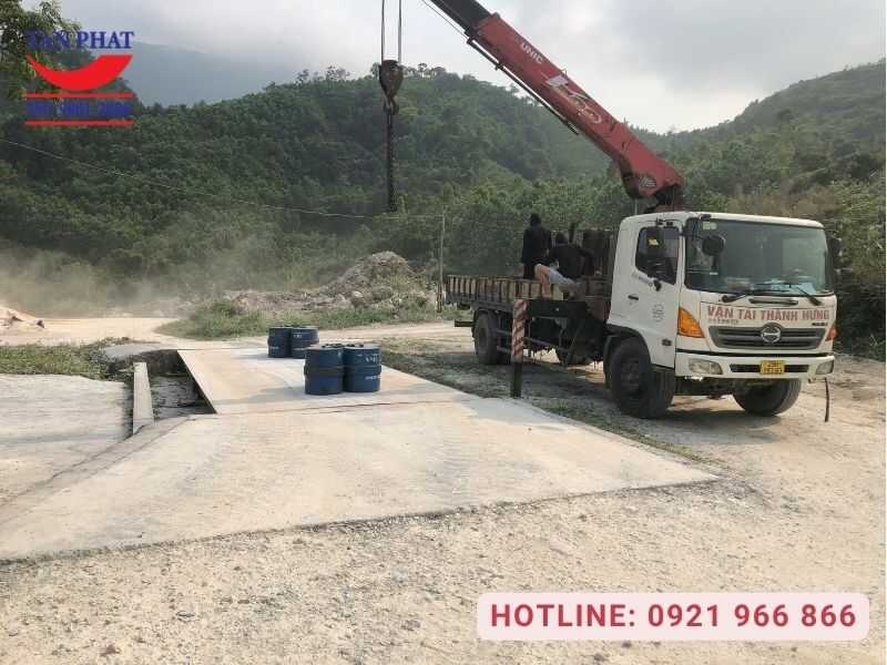 Dự án kiểm định cân 60 tấn Quảng Ninh của Tân Phát