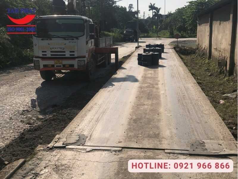 Kiểm định cân ô tô 120 tấn Phú Thọ
