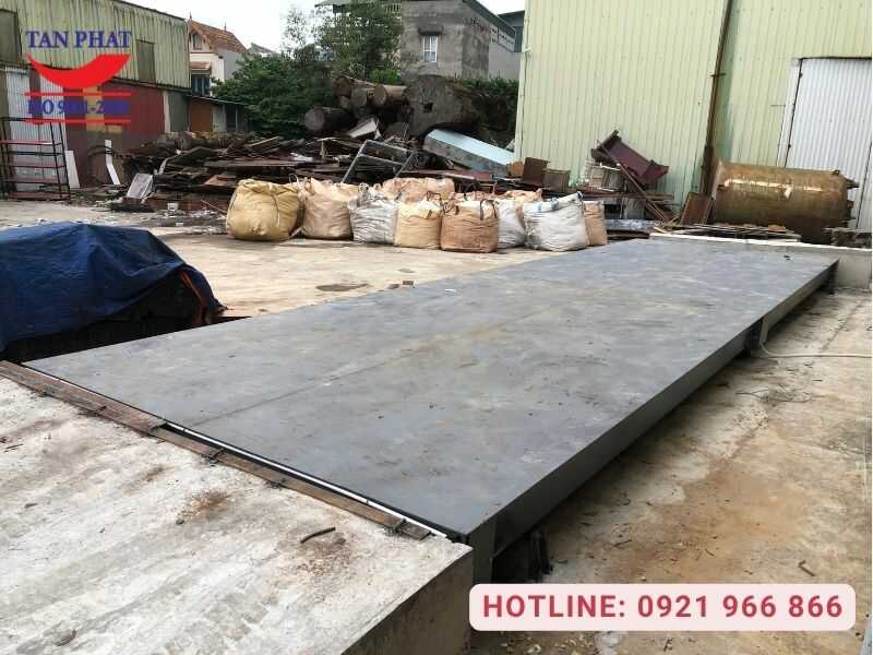 Dự án lắp đặt cân 60 tấn 2 module Bắc Ninh