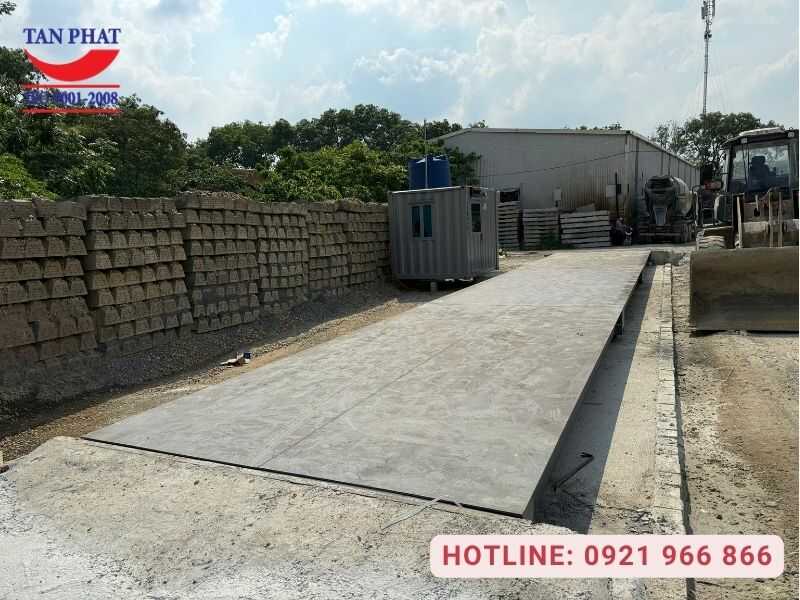 Dự án lắp đặt trạm cân 120 tấn Đông Anh