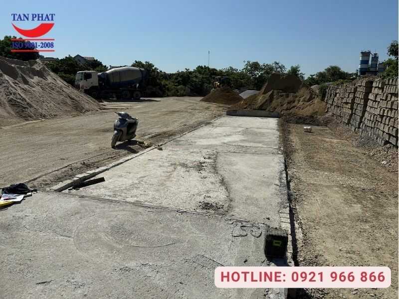 Dự án lắp đặt trạm cân 120 tấn Đông Anh