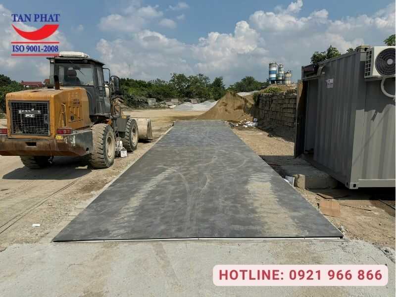 Dự án lắp đặt trạm cân 120 tấn Đông Anh