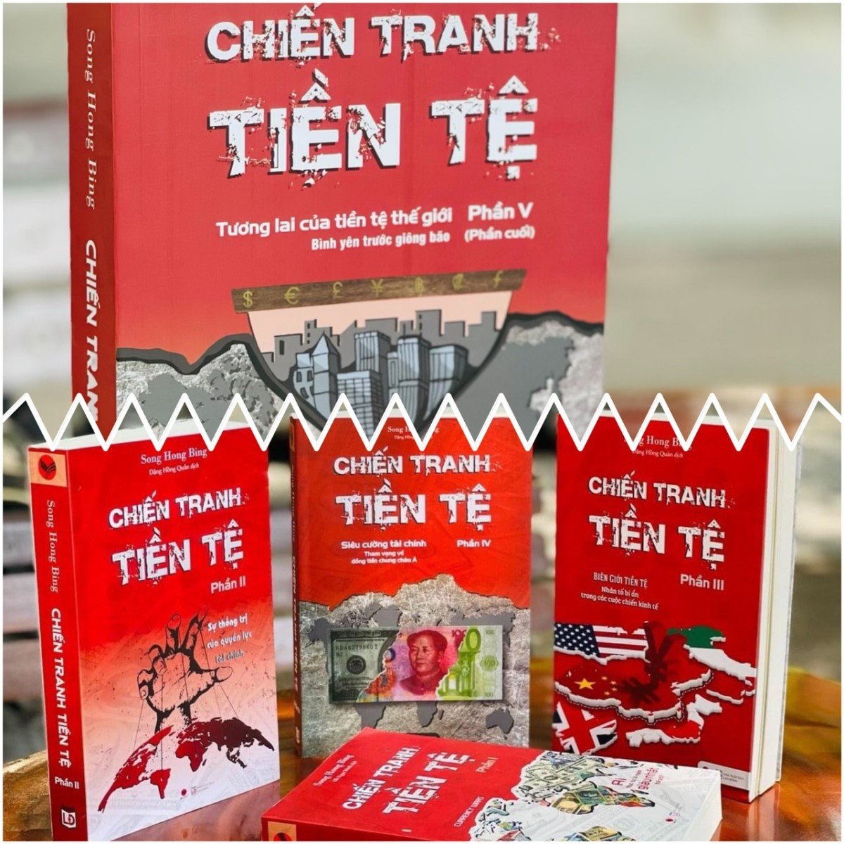 Combo Trọn Bộ Chiến Tranh Tiền Tệ Tập 1+2+3+4+5 - Bách Việt BestSeller