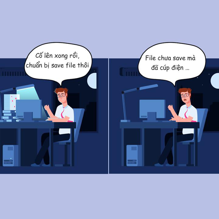 Những pha “dở khóc dở cười” vì quên đóng tiền điện nước