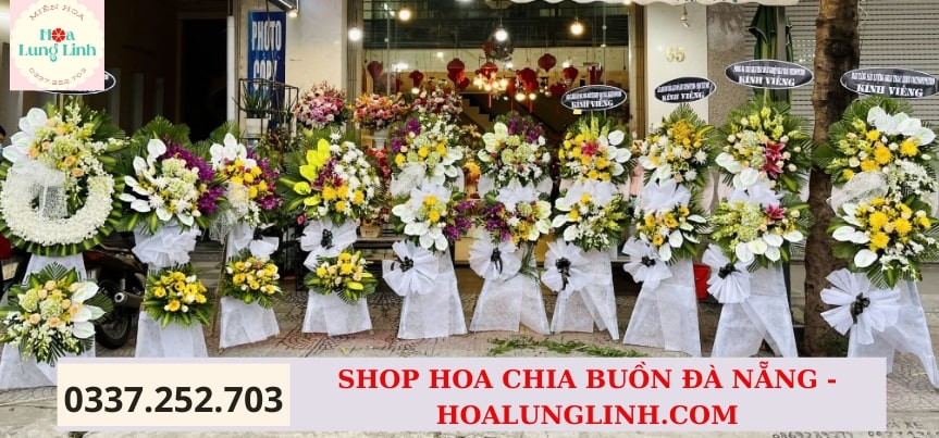 Đặt Vòng Hoa Viếng, Hoa Đám Tang Đà Nẵng - Điện Hoa Đà Nẵng