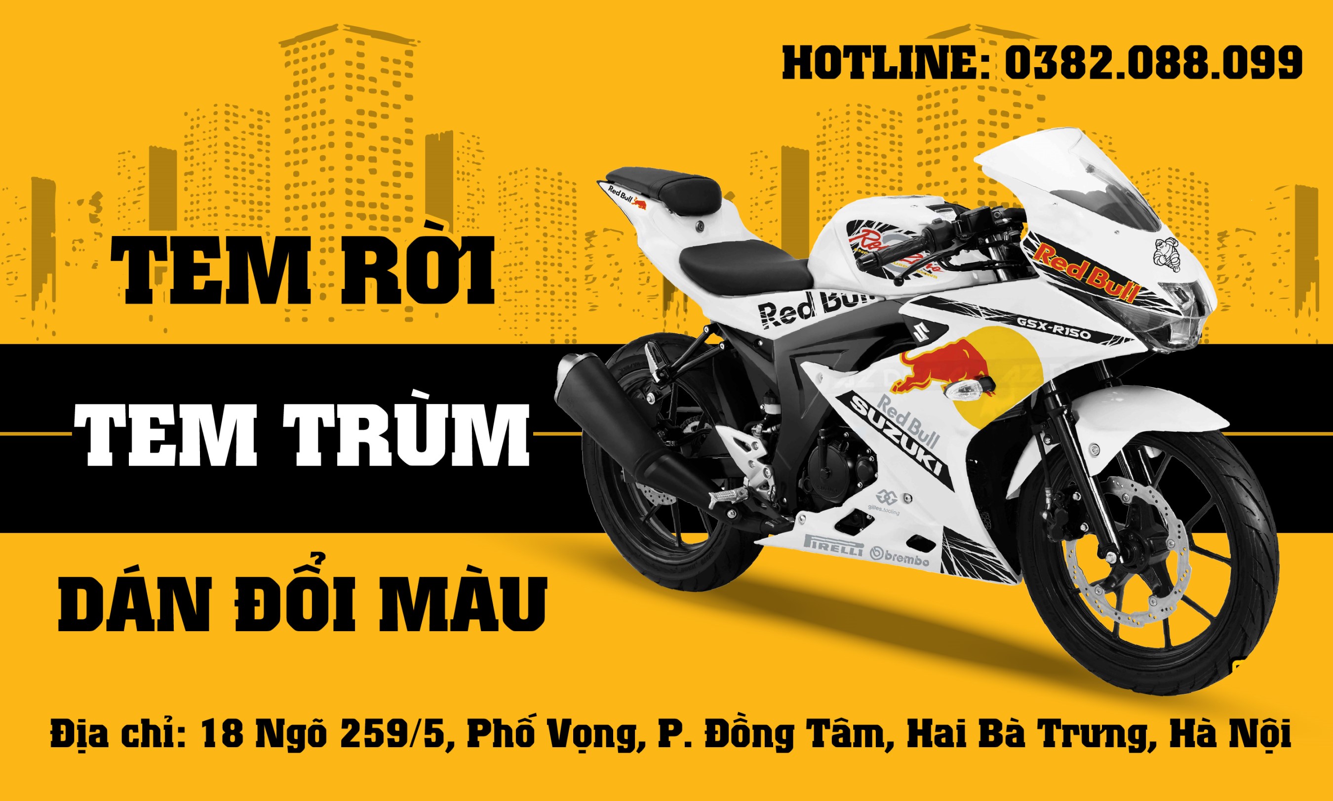 Tem Xe GSX R150