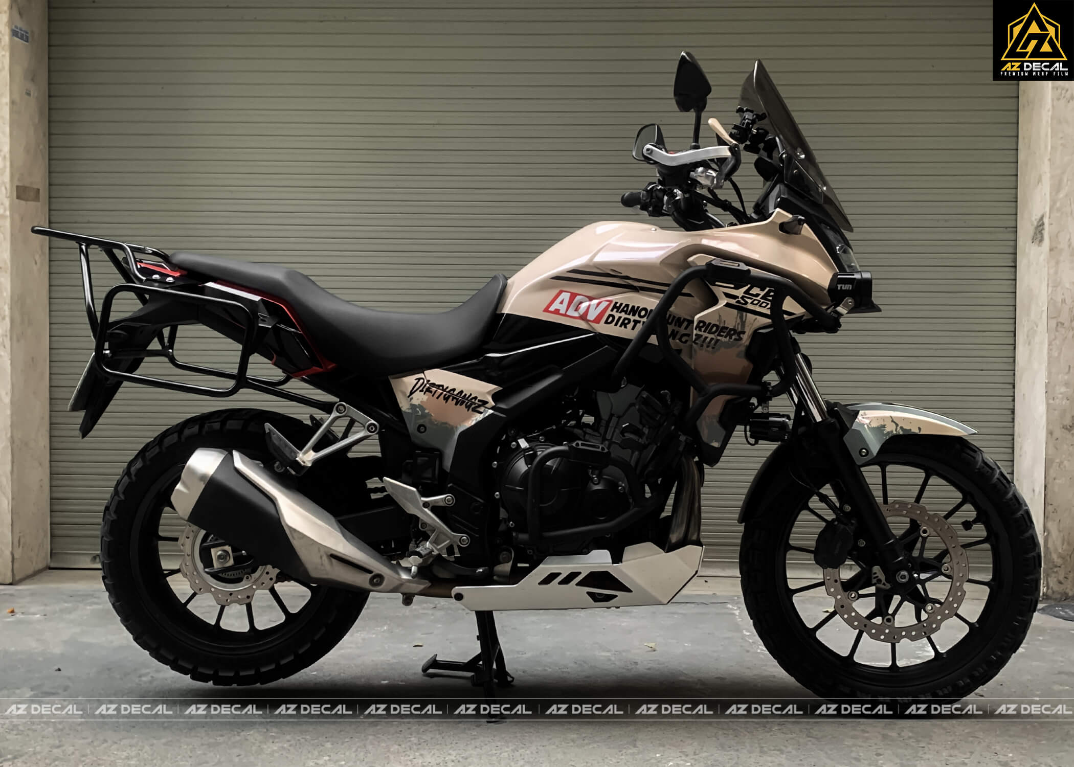 Tem trùm pkl Honda CB500X tự thiết kế