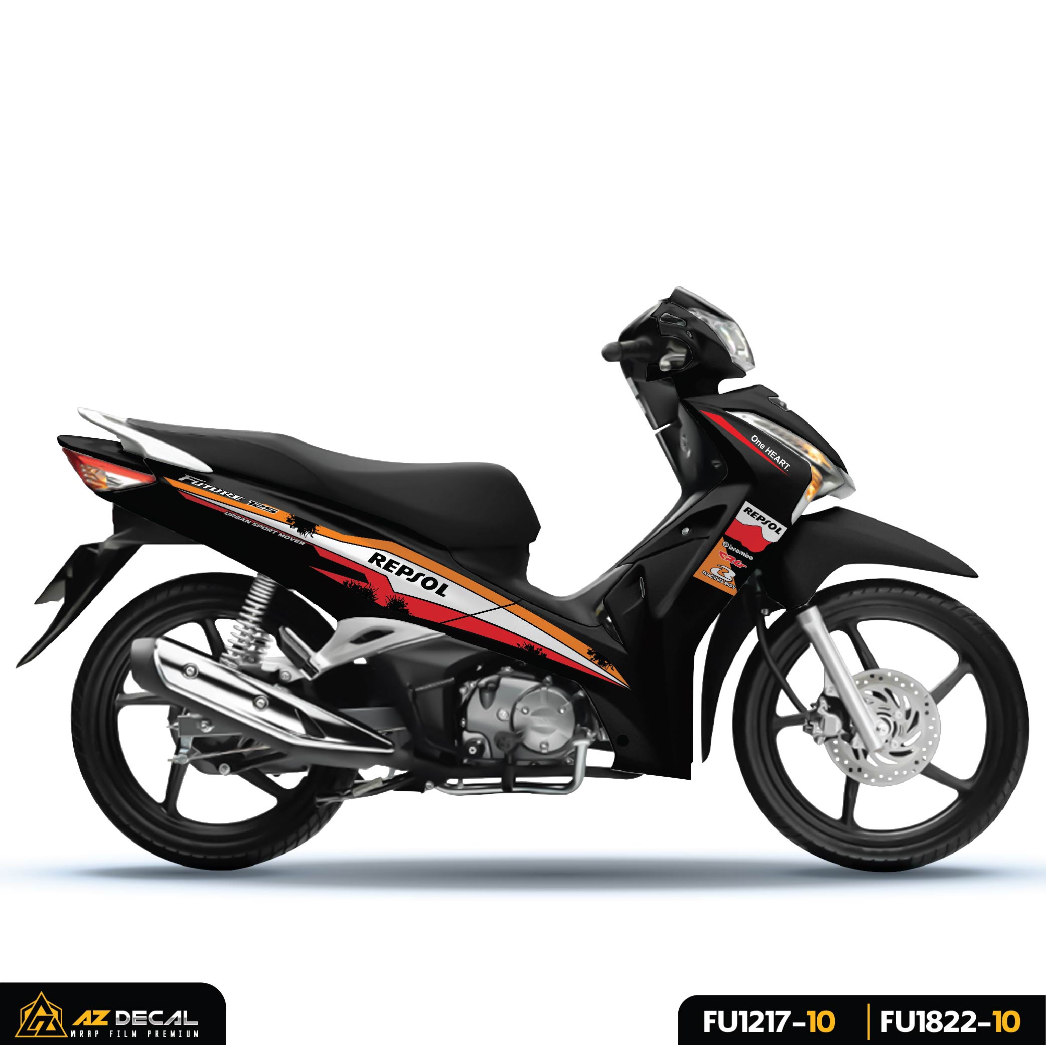 Tem Xe Future 125 | FU-10 | Thiết Kế Repsol - Azdecal.vn Tem Xe Future 125 | Fu-10 | Thiết Kế Repsol - Azdecal.Vn