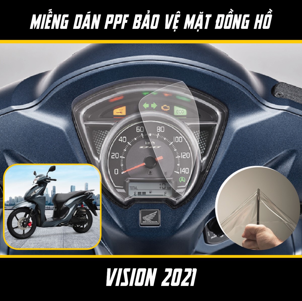 Chi tiết mặt đồng hồ Honda Vision 2022 Các đèn báo trên đồng hồ Vision  2022  YouTube